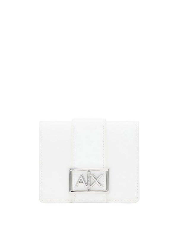 ARMANI EXCHANGE Portafoglio Armani Echange Piccolo Con Logo ASV - Bianco