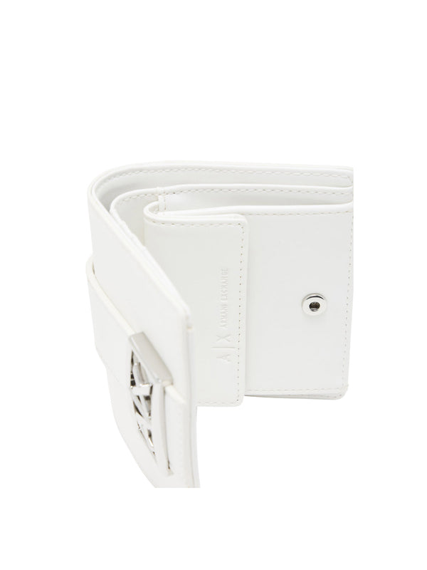 ARMANI EXCHANGE Portafoglio Armani Echange Piccolo Con Logo ASV - Bianco