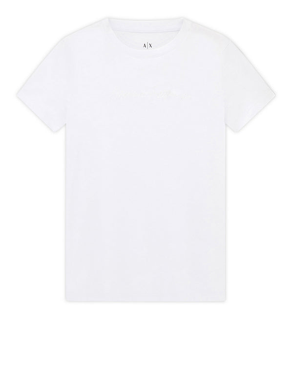 Armani Exchange T-Shirt Armani Exchange In Jersey - Bianco