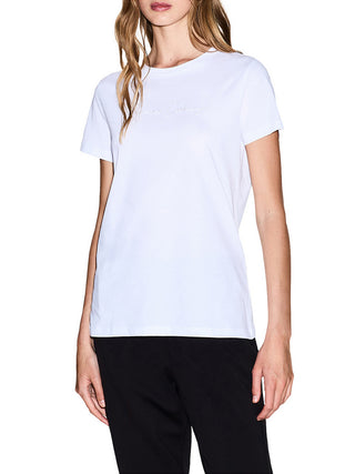 Armani Exchange T-Shirt Armani Exchange In Jersey - Bianco