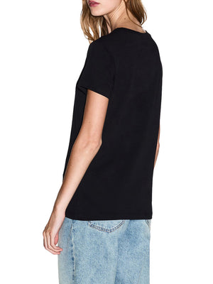Armani Exchange T-Shirt Armani Exchange In Jersey - Nero