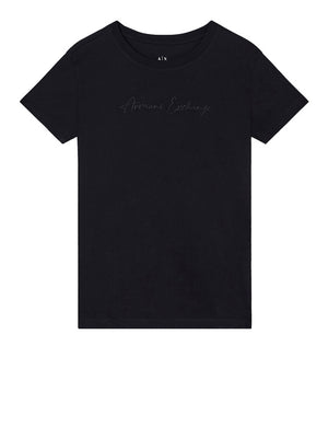 Armani Exchange T-Shirt Armani Exchange In Jersey - Nero