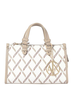 Armani Exchange Borsa a Mano Armani Exchange - Bianco/Beige