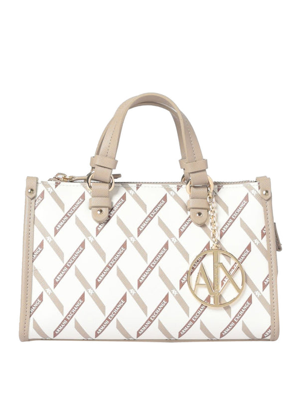Armani Exchange Borsa a Mano Armani Exchange - Bianco/Beige