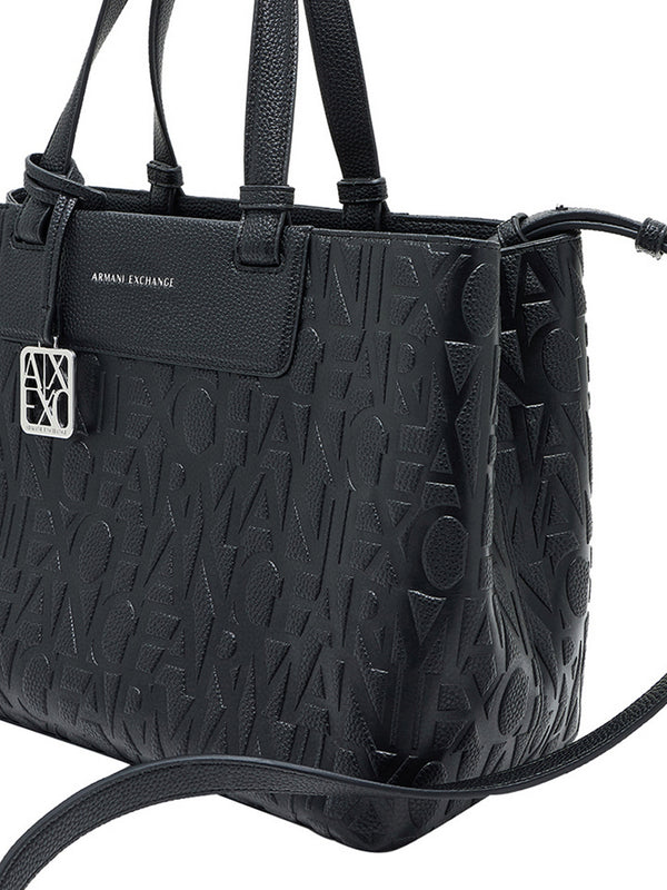 Armani Exchange Borsa a Mano Donna - Nero