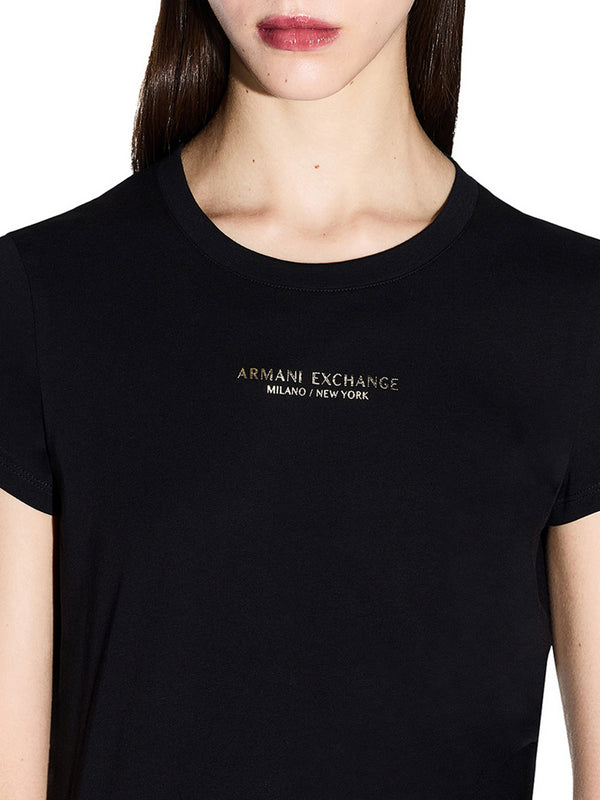 Armani Exchange T-Shirt Armani Exchange Slim Fit - Nero