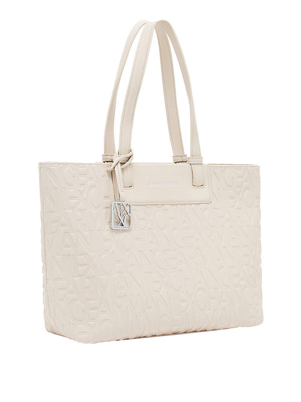 Armani Exchange Borsa a Mano Donna - Beige