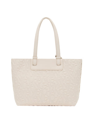 Armani Exchange Borsa a Mano Donna - Beige