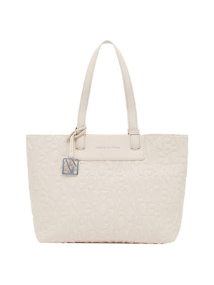 Armani Exchange Borsa a Mano Donna - Beige