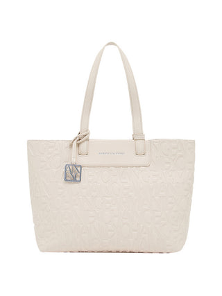 Armani Exchange Borsa a Mano Donna - Beige