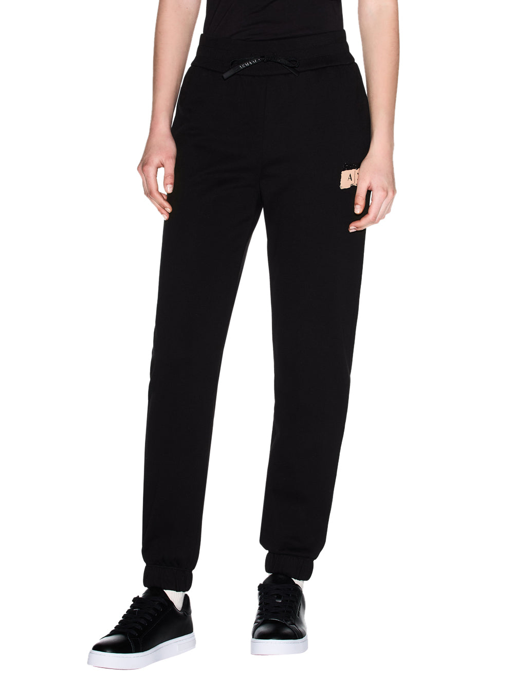 ARMANI EXCHANGE Pantaloni Armani Exchange Jogger French Terrry Nero