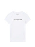 ARMANI EXCHANGE T-shirt Armani Exchange Slim Fit Con Logo Lettering - Bianco