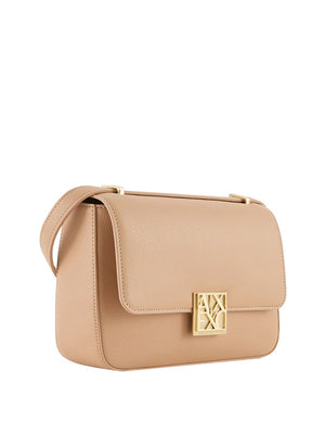 Armani Exchange Borsa A Tracolla Armani Exchange - Beige