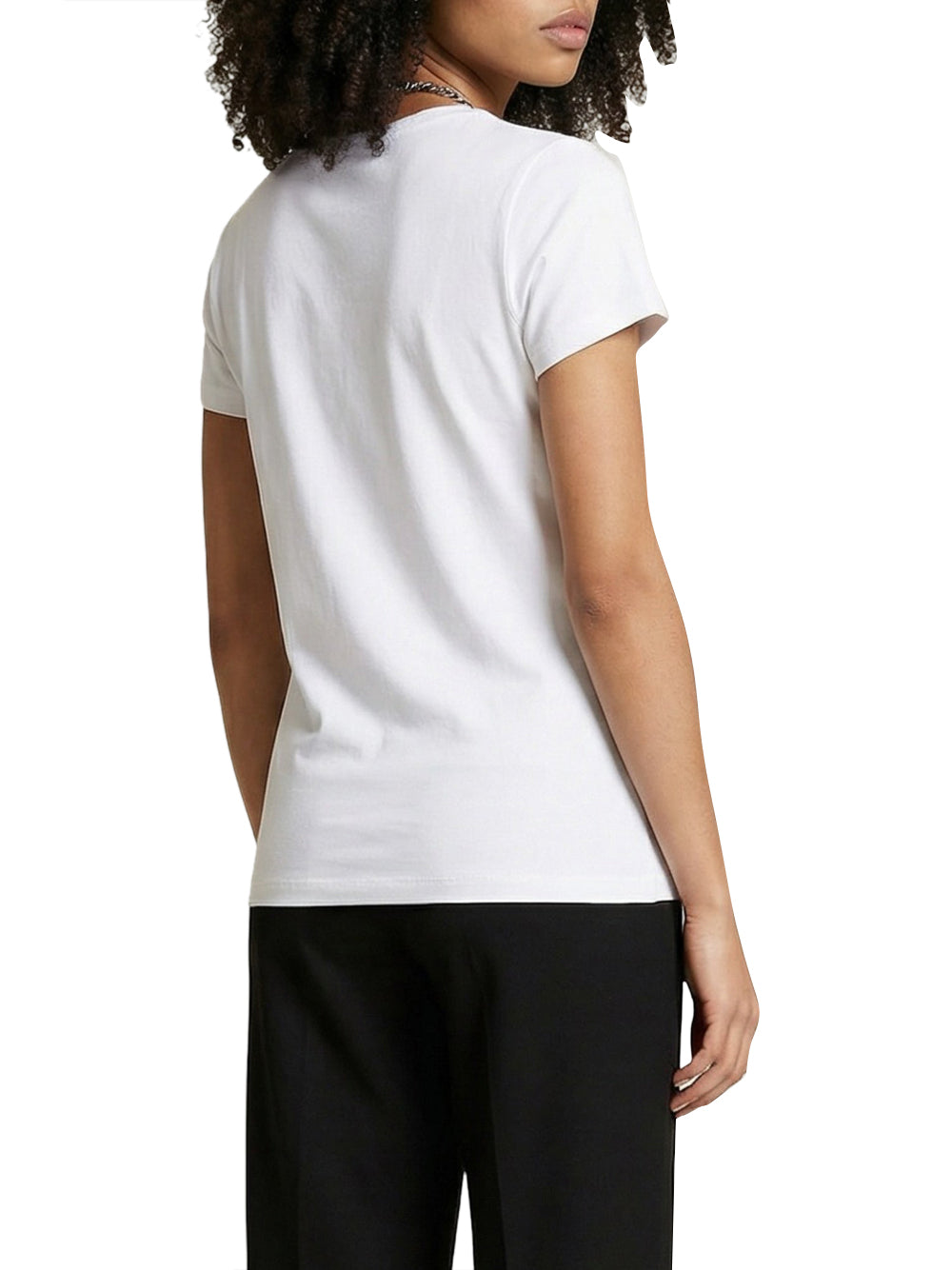 ARMANI EXCHANGE T-Shirt Armani Exchange Logo Frontale - Bianco