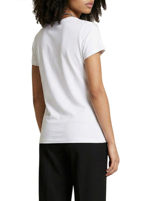 ARMANI EXCHANGE T-Shirt Armani Exchange Logo Frontale - Bianco
