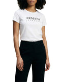ARMANI EXCHANGE T-Shirt Armani Exchange Logo Frontale - Bianco