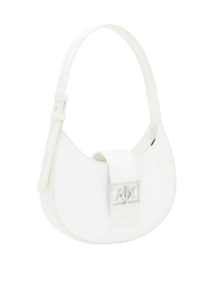 Armani Exchange Borsa A Tracolla Armani Exchange - Bianco