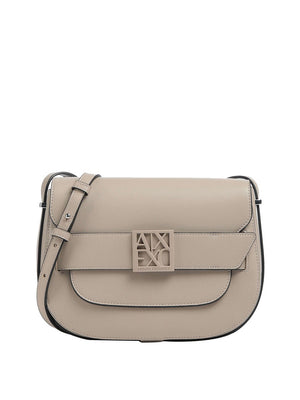 Armani Exchange Borsa A Tracolla Armani Exchange Messenger - Tortora