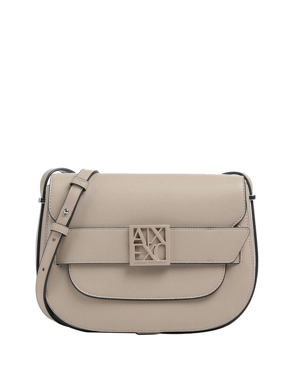 Armani Exchange Borsa A Tracolla Armani Exchange Messenger - Tortora