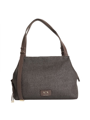 Armani Exchange Borsa Shopper Armani Echange - Marrone
