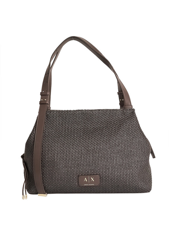 Armani Exchange Borsa Shopper Armani Echange - Marrone