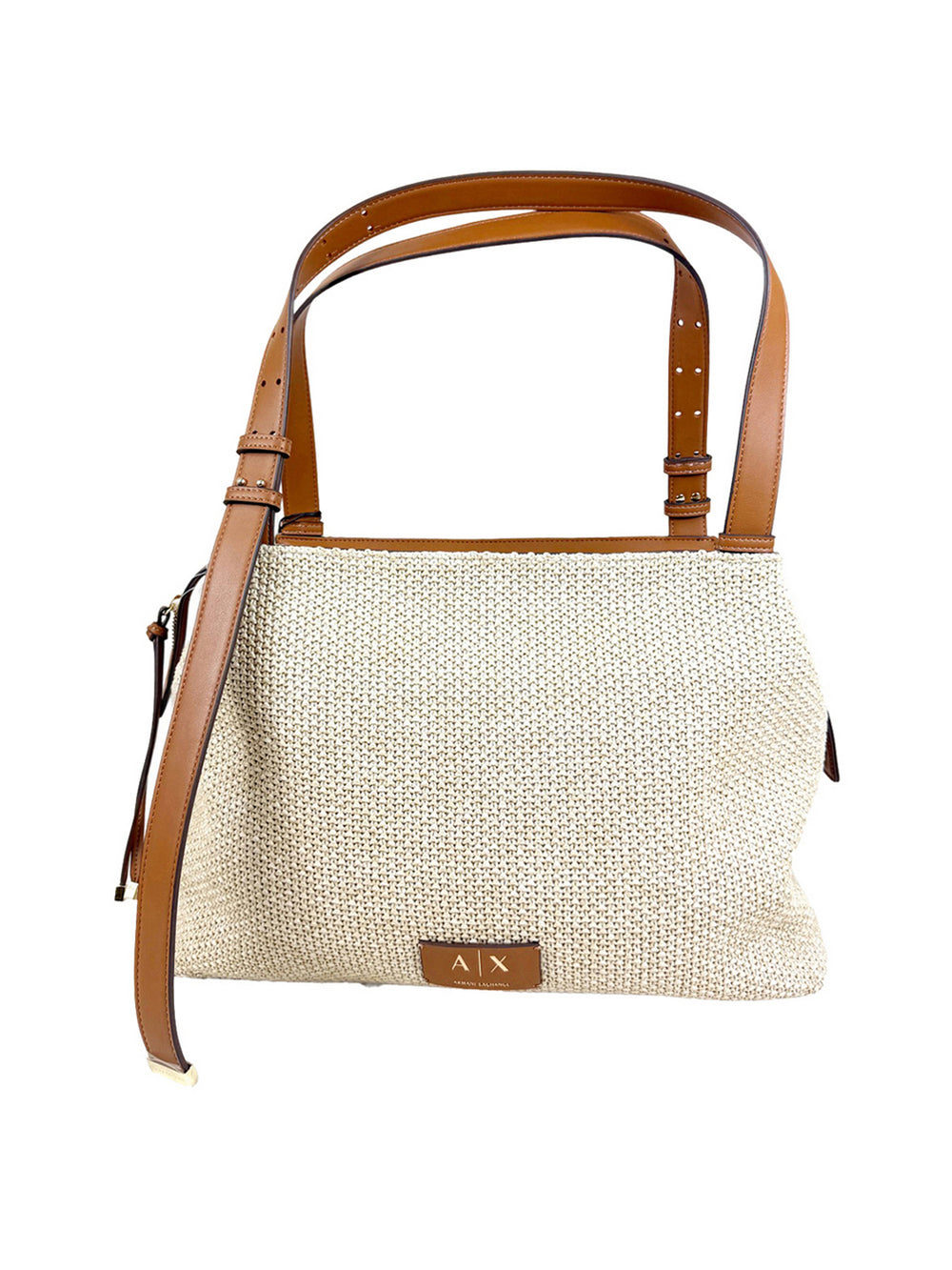 Armani Exchange Shopper Armani Exchange - Crema/Marrone
