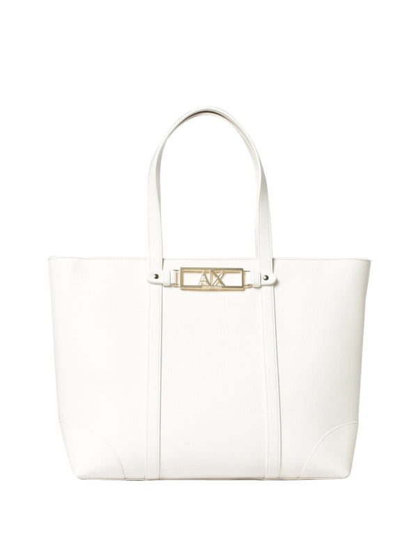 ARMANI EXCHANGE Borsa Shopper Armani Exchange - Bianco