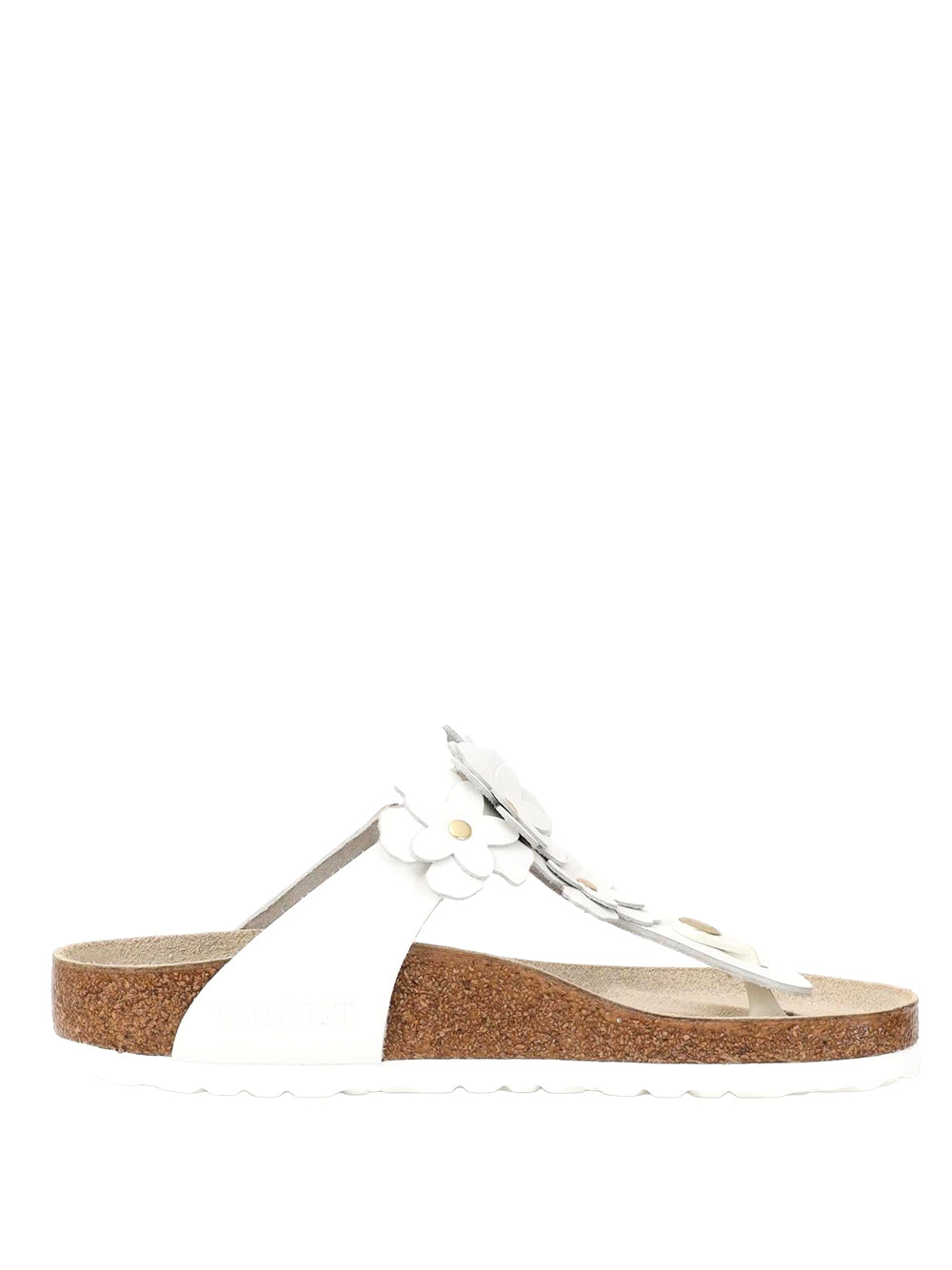 BIRKENSTOCK Sandalo Birkenstock Gizeh Flowers - Bianco