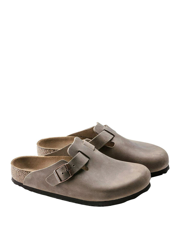 BIRKENSTOCK Sandali Birkenstock Boston - Tabacco