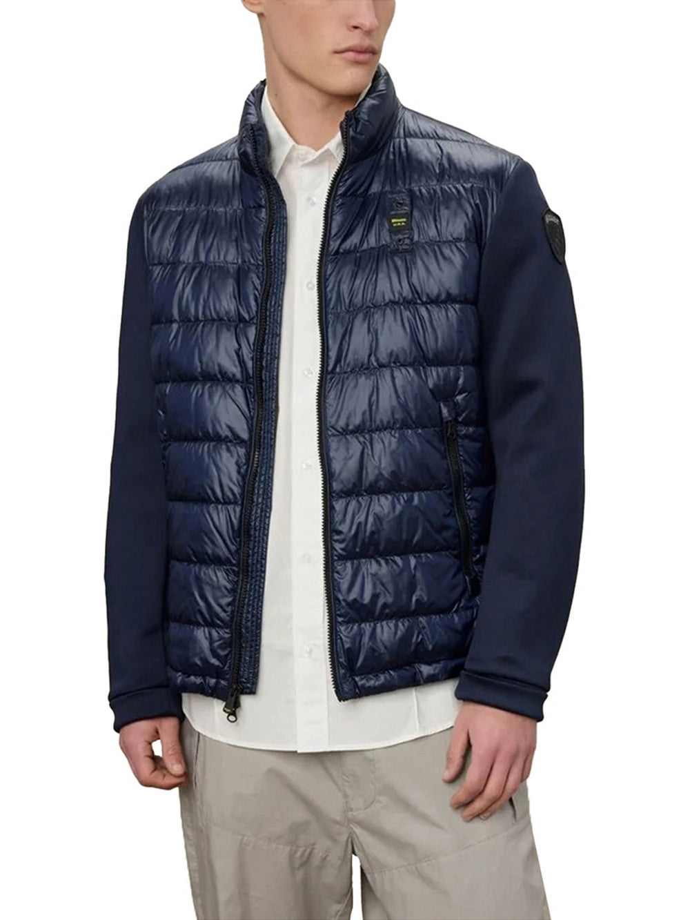 Blauer Giubbino Blauer Hebron - Blu