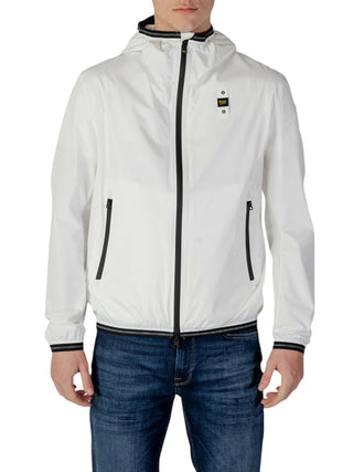 BLAUER Giacca a Vento Nastrata Farrin Blauer - Bianco