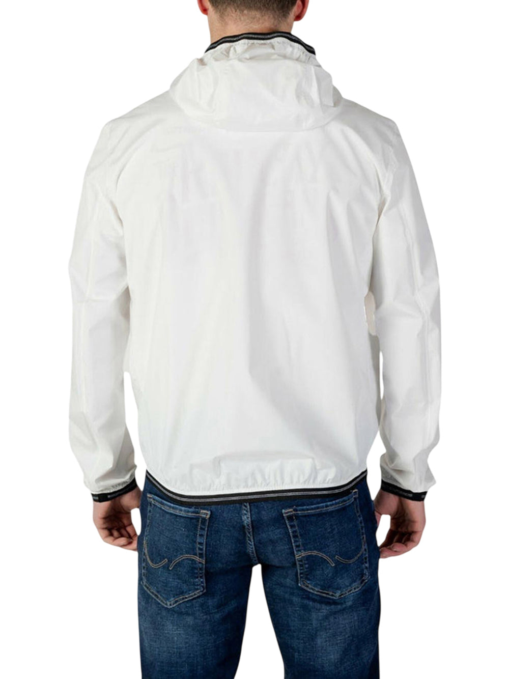 BLAUER Giacca a Vento Nastrata Farrin Blauer - Bianco