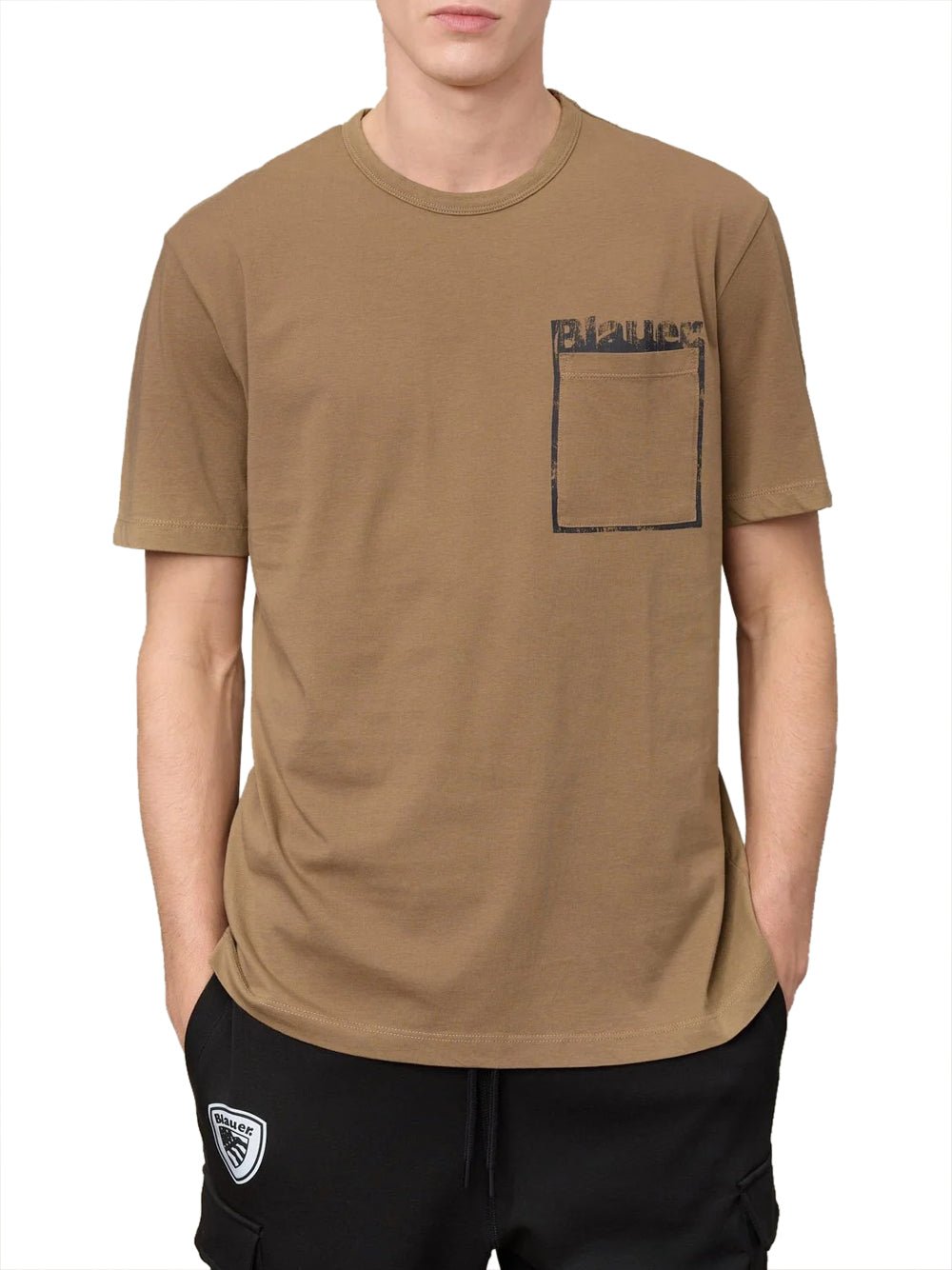 BLAUER T-Shirt Blauer Jeffers - Nocciola
