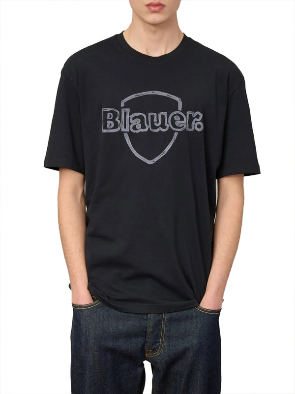 BLAUER T-Shirt Blauer Montfern - Nero