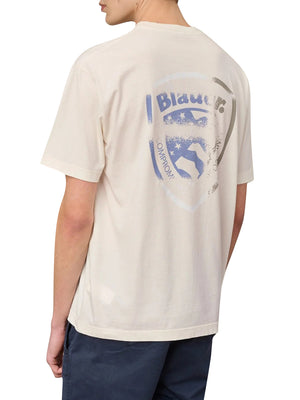 BLAUER T-Shirt Blauer Howland - Bianco