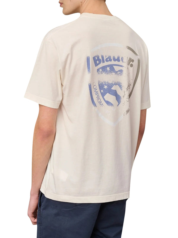 BLAUER T-Shirt Blauer Howland - Bianco