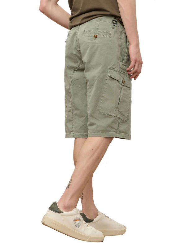BLAUER Bermuda Blauer Cargo Tinta Pezza Neal - Verde