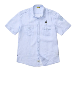 BLAUER Camicia Blauer Benson - Azzurro