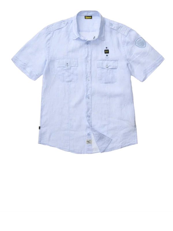 BLAUER Camicia Blauer Benson - Azzurro