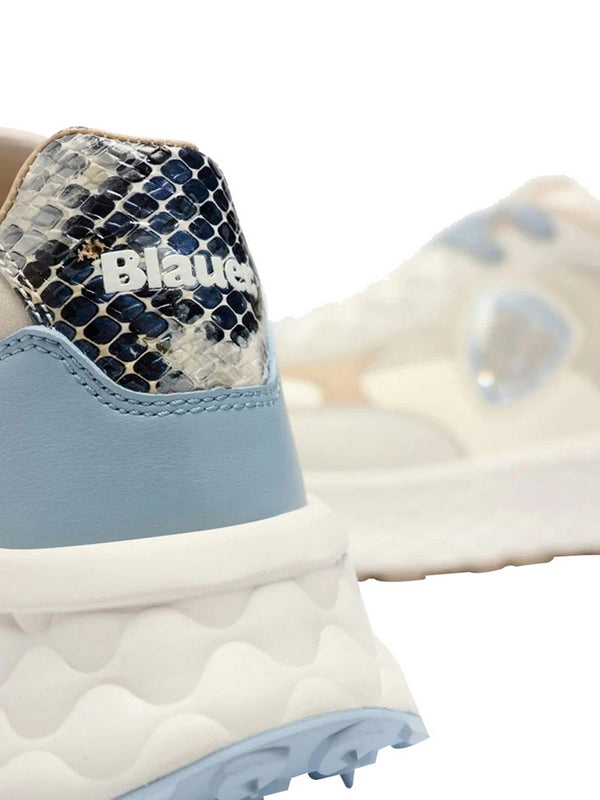 Blauer Sneakers Blauer Lynn01 - Crema/Celeste