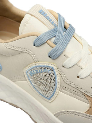 Blauer Sneakers Blauer Lynn01 - Crema/Celeste