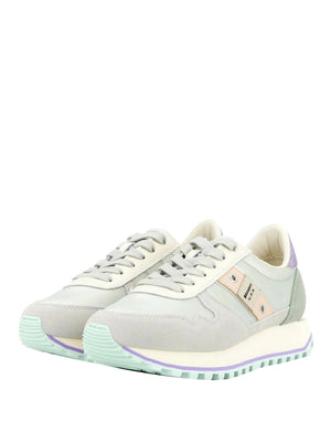 BLAUER Sneakers Blauer Millen 03 - Acqua/Lilla
