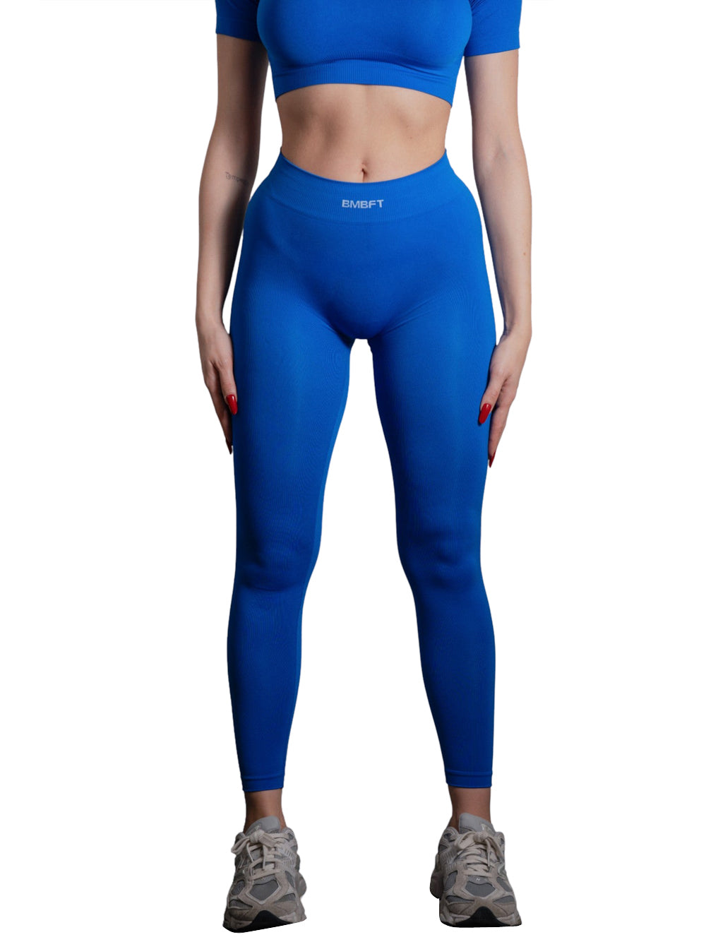 BOMBAFIT Collant Leggings Daily Bombafit - Blu Elettrico