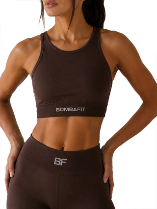 BOMBAFIT Top Go Bombafit - Marrone