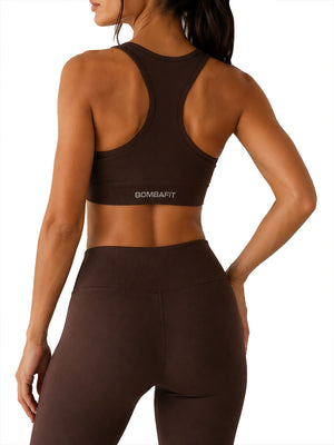 BOMBAFIT Top Go Bombafit - Marrone