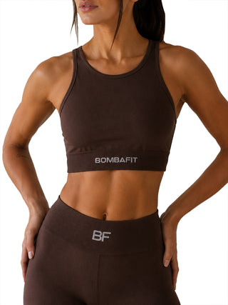 Bombafit Top Go Bombafit - Marrone