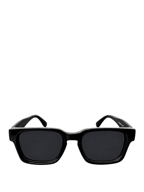 BRIAN BROME Occhiale da Sole Uomo - Nero