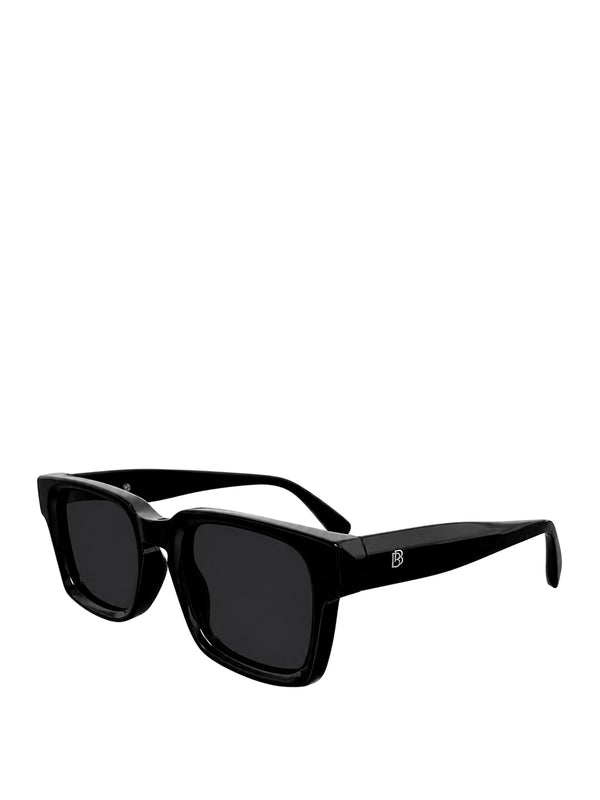 BRIAN BROME Occhiale da Sole Uomo - Nero
