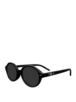 BRIAN BROME Occhiale da Sole Uomo - Nero