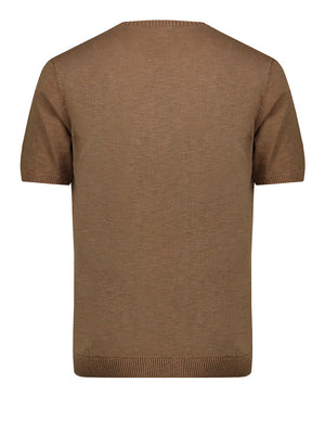 Brian Brome Maglia Uomo - Marrone